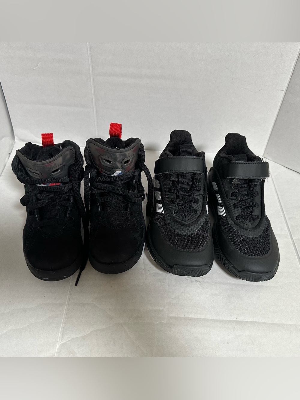 Jordan Air Jordan 6 size 11C Adidas Own The Game 3.0 Kids size 11K